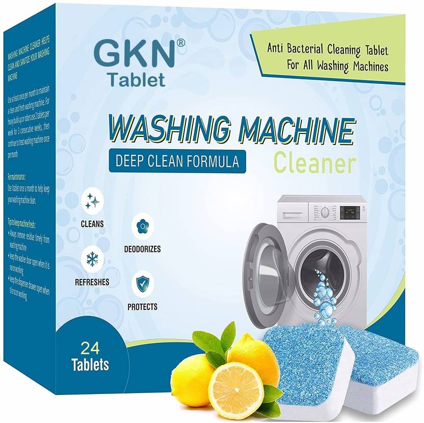 GKN Washing Machine Tub & Drum Cleaning Tablet Detergent For All