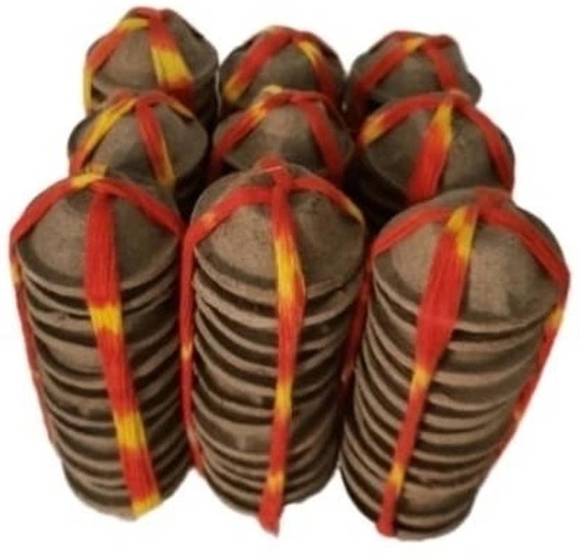 Jay Maa Durga Pottery (Pack of 51) Table Diya Set Price in India Buy