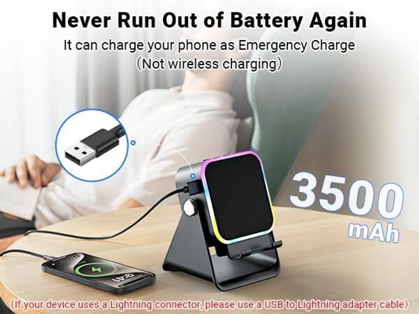 Opnex 5 in 1 Wireless Induction Bluetooth Speaker - Image 2
