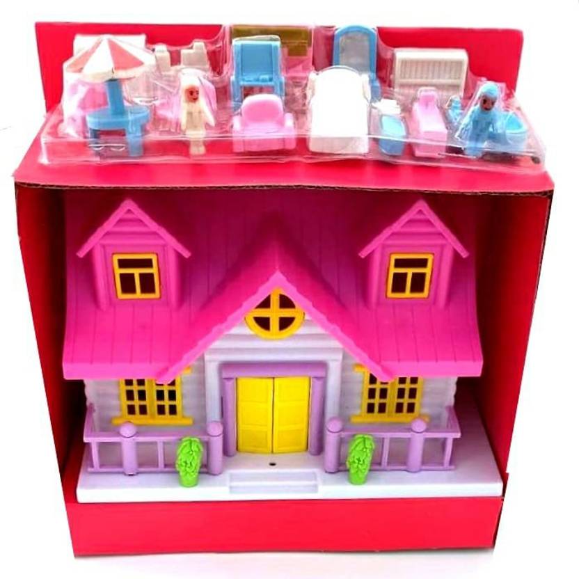 Booostam Doll house, Doll funny house play set for kids Doll house