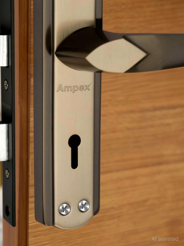AMPEX Brass, Stainless Steel, Iron Glossy Handlesets - Image 2