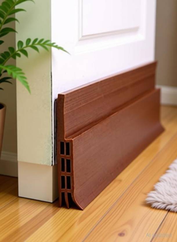 Betlex Self Adhesive Door Bottom Sealing Strip for Home Protector from Dust, Insects Door Sealing Strip for Home, Air Gap Silicone Shield Waterproof Weather-Strip Floor Mounted Door Stopper