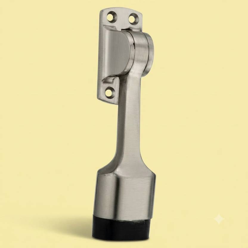 ARSENTERPRISES Door Stopper with Rubber Buffer, for Main Door/Wooden Door, Door Mounted Door Stopper