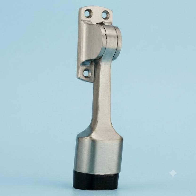ARSENTERPRISES Rubber Door Stopper with Screw | Heavy Duty Door Mounted Door Stopper