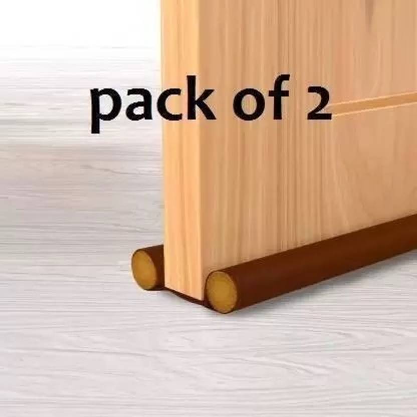 MAGICAL (Pack 2) Door Bottomer proof 36 inch Sealing Strip Guard for Home, Sound-Proof Floor Mounted Door Stopper
