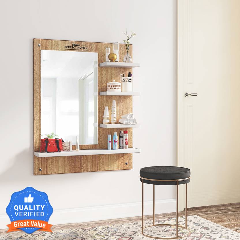 Flipkart Perfect Homes Grace Engineered Wood Dressing Table Price in India Buy Flipkart