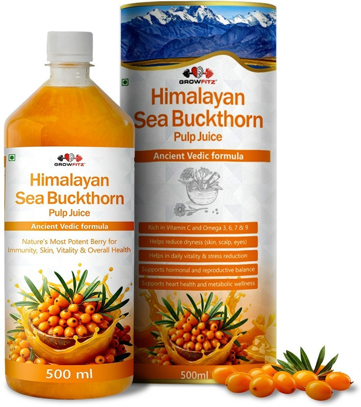 Growfitz Sea Buckthorn Pulp Concentrate Juice