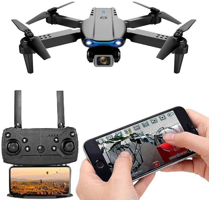 HEZKOL Foldable Toy Drone Pro 2 with HQ WiFi Camera Remote Control for