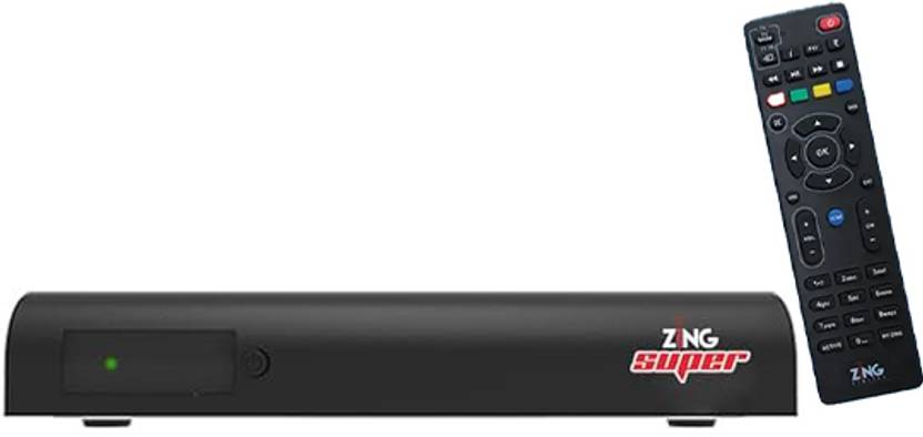 Dish TV Zing Super FTA - HD Set Top Box with Remote And Power Adapter ...