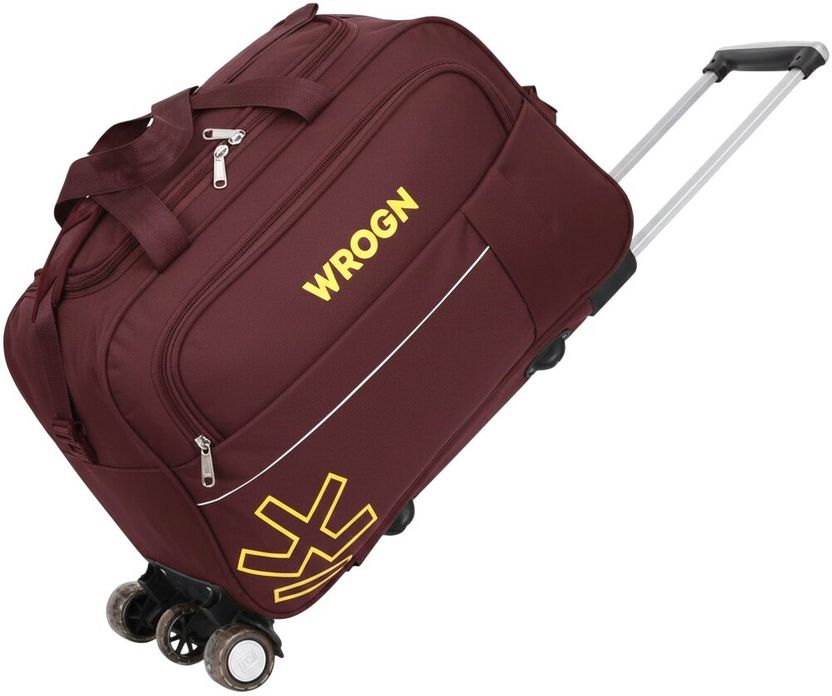 WROGN WRN-70L 24 Inch Maroon Wheeled Duffel - Image 10
