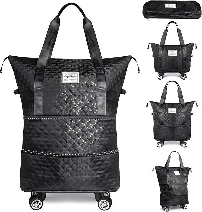 JD FRESH (Expandable) Travel Luggage Expandable Foldable Duffle Trolley