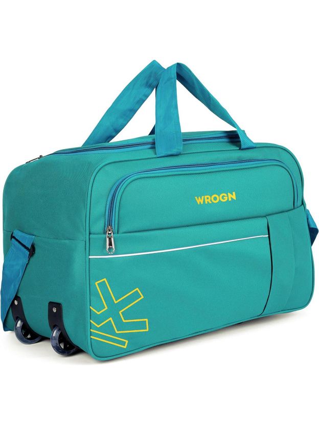 WROGN WRN-70L 24 Inch Maroon Wheeled Duffel - Image 9