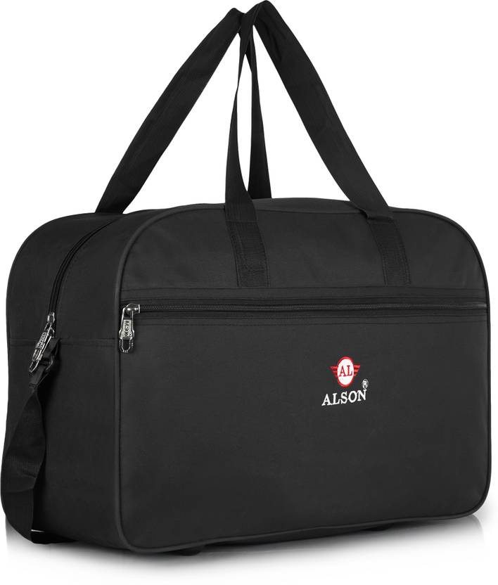 Alson 40 L Hand Duffel Bag - Light Weight Small Travel Bag High-Quality Luggage Bag - Black - Regular Capacity