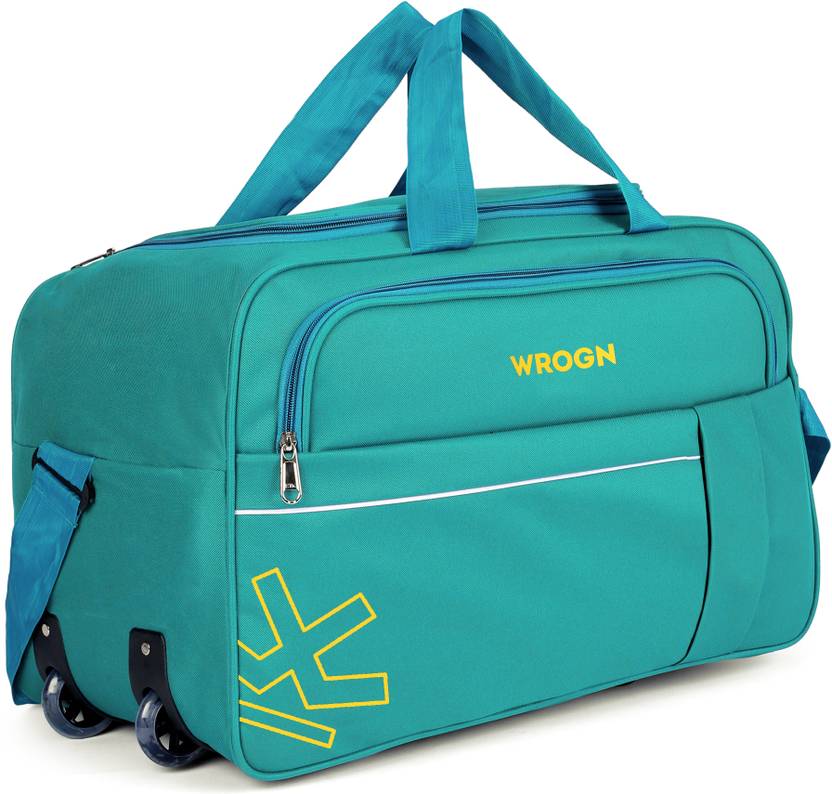 WROGN 70 L Strolley Duffel Bag – WRN-70L 24 INCH WHEEL Traveling Waterproof – Multicolor – Large Capacity