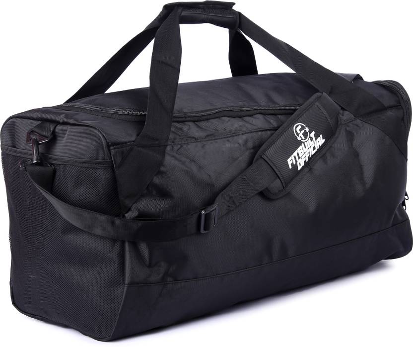fitbuilt official BODYBUILDING Gym Duffel Bag WHITE Price in India