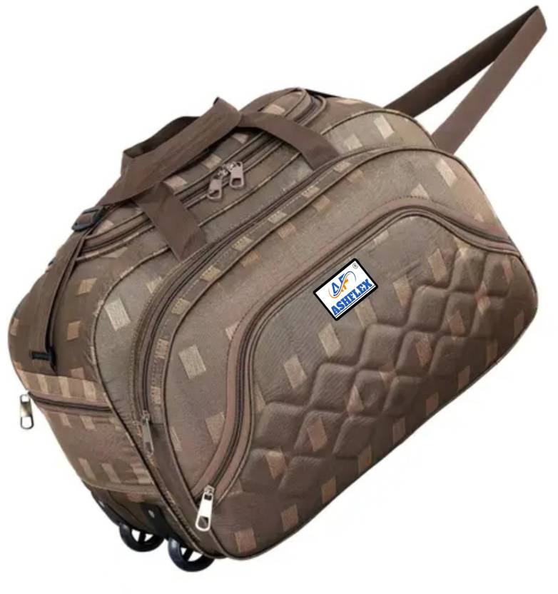 ASHFLAX ASFLAX :Fancy Strolley Laggage Duffel Bag 75 L Duffel With Wheels (Strolley)