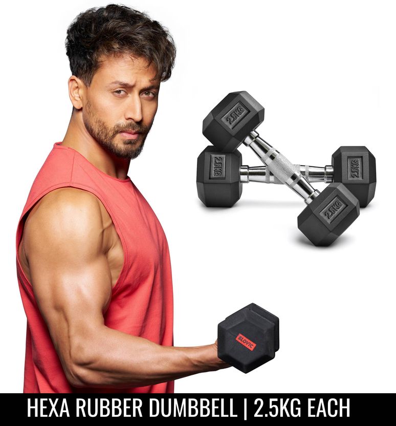 Adrenex 3 in 1 Convertible Dumbbells Kit 12 Kg - Image 9