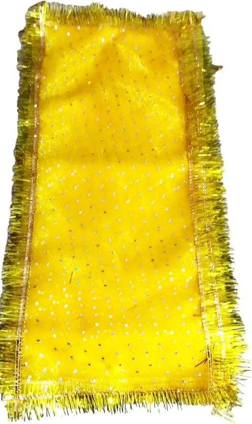 Blossombekery Satin Blend Solid Unisex Dupatta