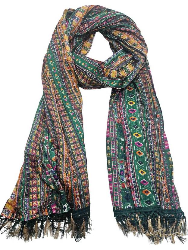 Honey Fashion Bhagalpuri Silk Printed Unisex Dupatta