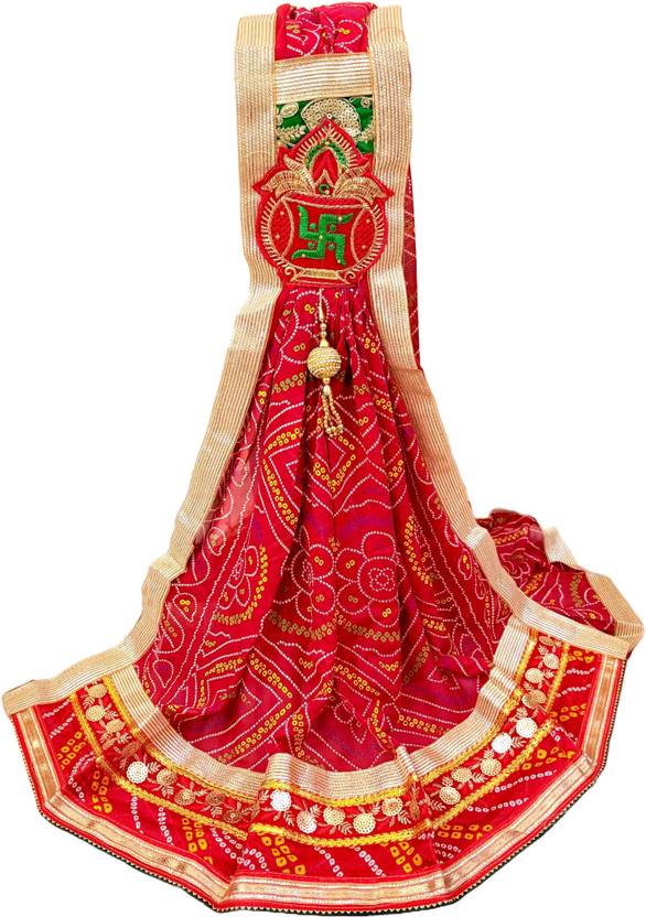 Avilhara Poly Georgette Embroidered Women Dupatta