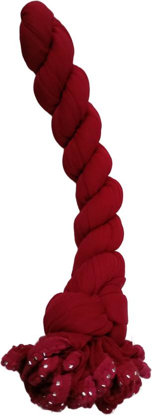 anni fashion Chiffon Solid Maroon Women Dupatta