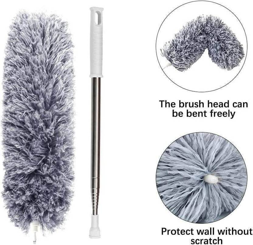 ASHGUJ MICRO FIBER FAN CLEANING MOP BRUSH Wet and Dry Duster