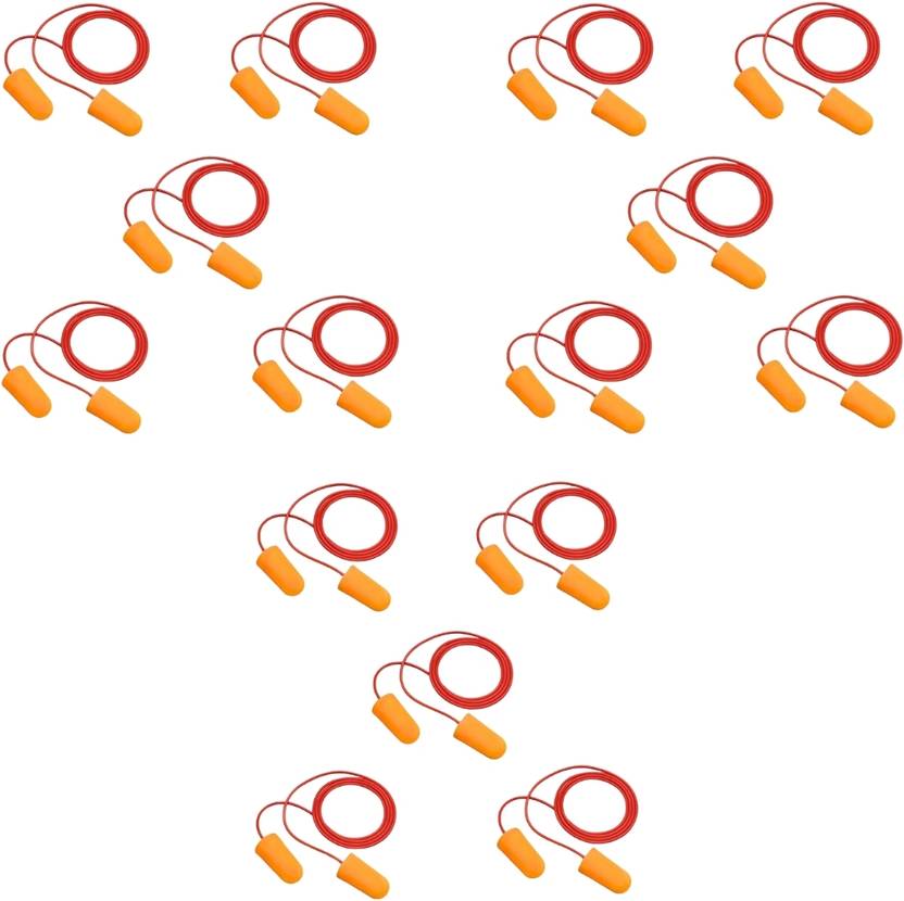 bhavana hearing Care Noise Reduction Soft Foam Ear Plugs (15 Pairs) Ear Plug