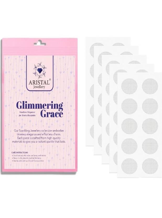 ARISTAL Jewellery Invisible Earlobe Support Patches for Heavy Earrings Silicone Earring Set