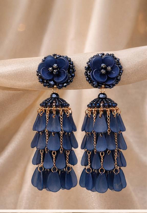 Kailashkum Crystal women earrings.. Alloy Drops & Danglers