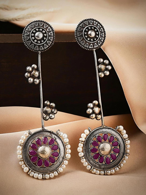 Oxidised Drop Earrings Collection