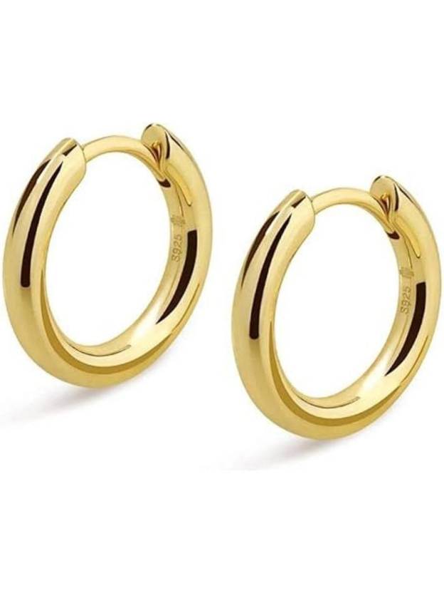 Roadster Bali Stainless Steel Hoop Earring