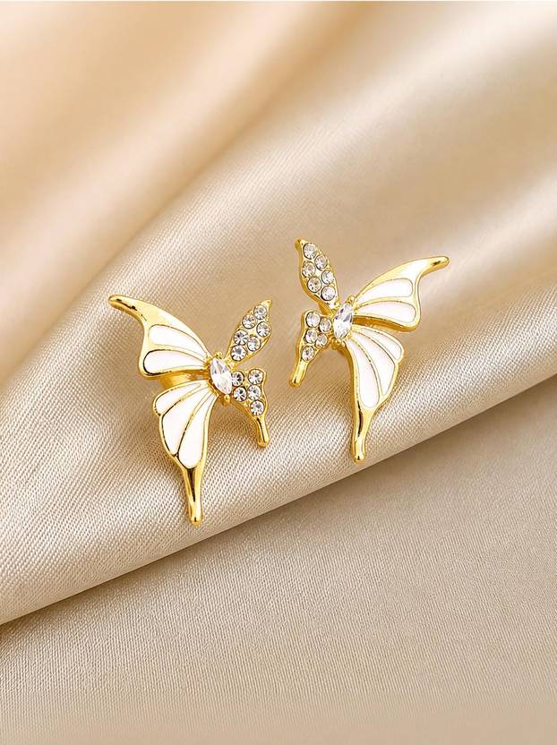 BellaArte Butterfly Glow Studs Alloy Stud Earring