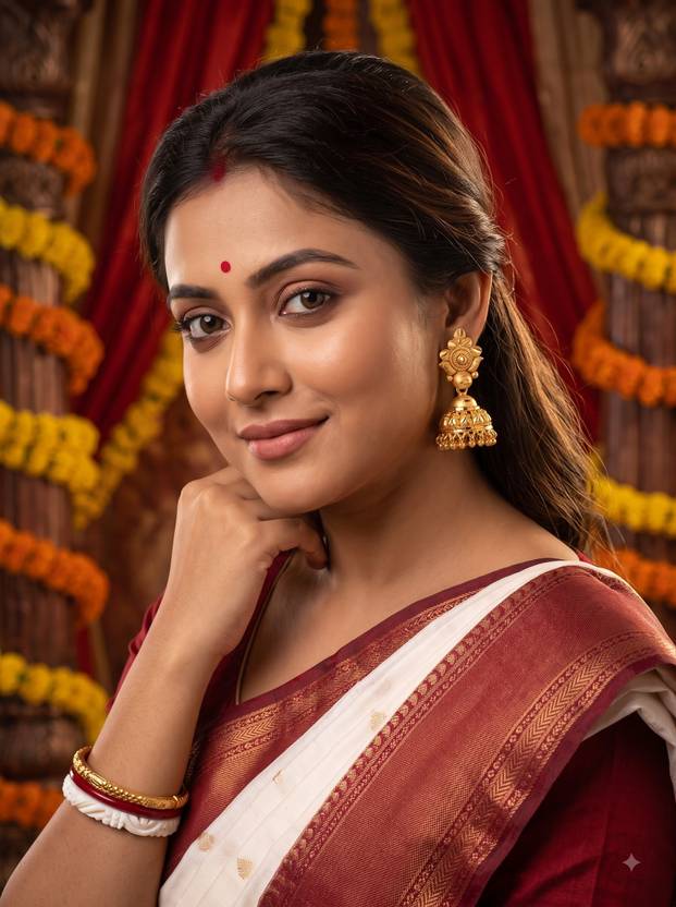 pearl jewellery LORDS JEWELS Yellow 1 Gram Gold Jhumki Earring Brass Jhumki Earring, Stud Earring