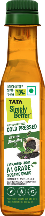 Tata Simply Better Cold Pressed Sesame Oil 100ml