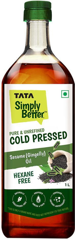 Tata Simply Better Cold Pressed Sesame Oil