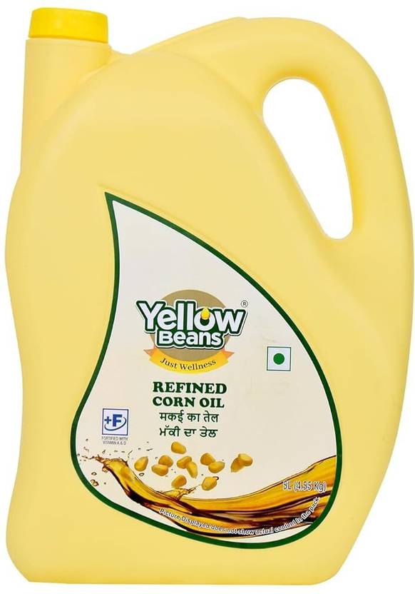 Yellow Beans Refined Corn Oil Pure & Natural Cooking Oil for Frying & Baking Corn Oil