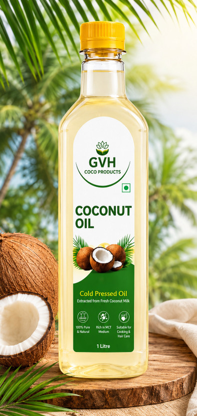 GVH COCO Products GVH COLD PRESSED COCONUT OIL Coconut Oil