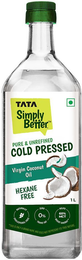 Tata Simply Better Virgin Cold Pressed Coconut Oil