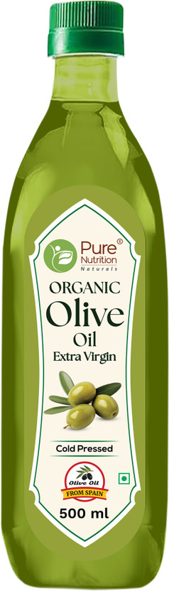 Pure Nutrition Extra Virgin Olive Oil Raw Cold Pressed 100% Pure
