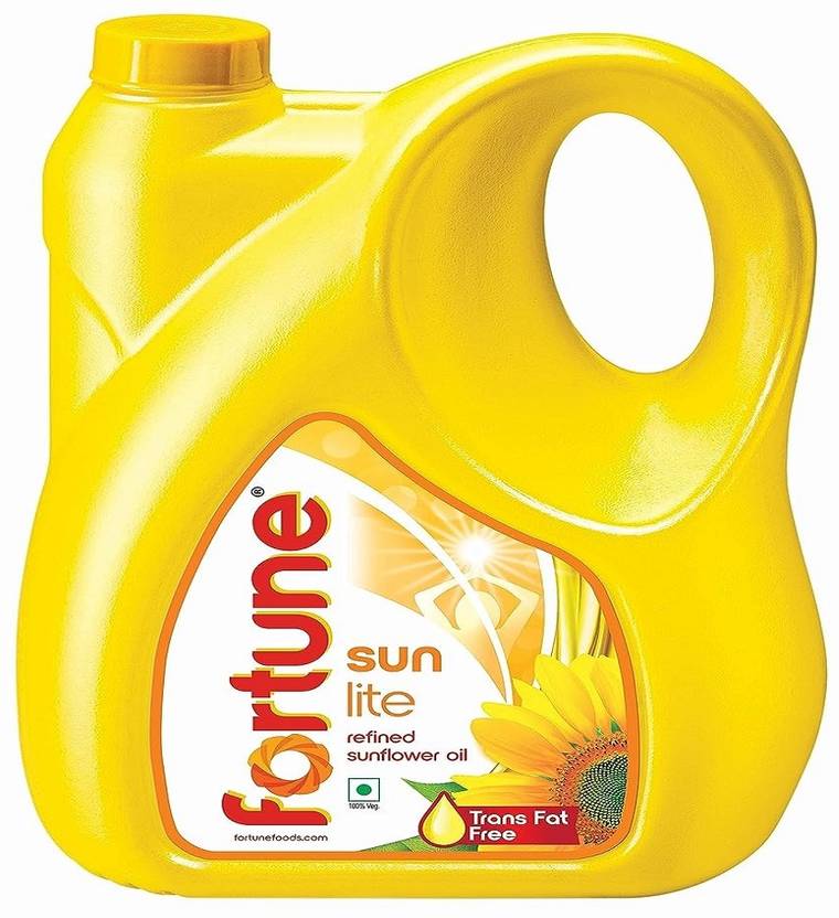 Fortune Sunlite Refined Sunflower Oil 5L Jar