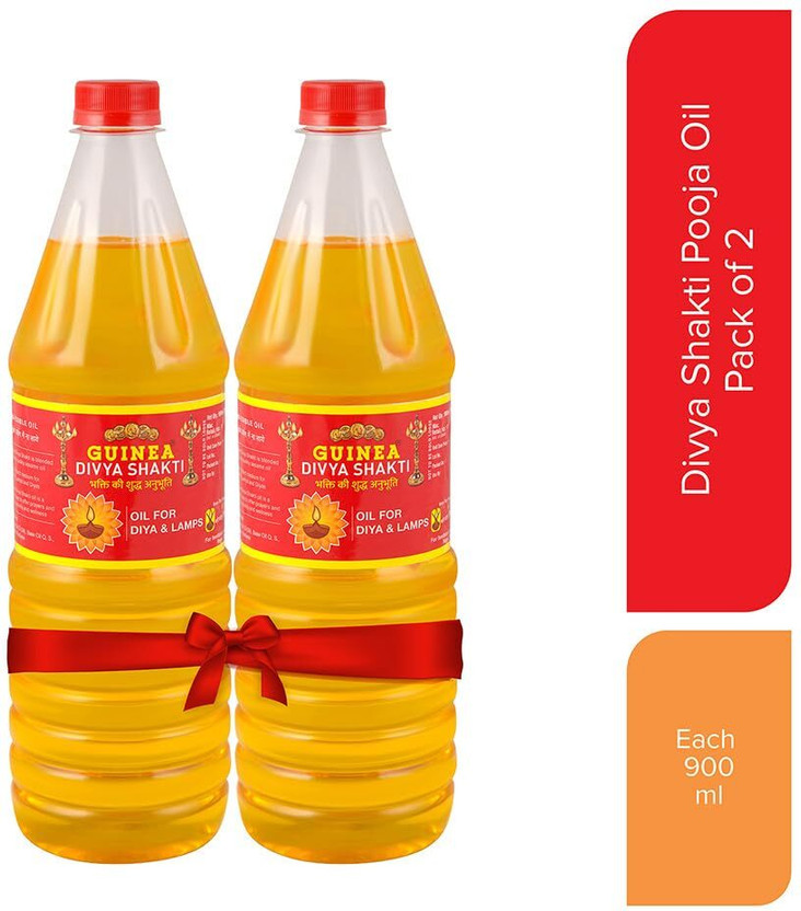 Guinea Divyashakti Pooja Oil 900ml (Pack of 2)
