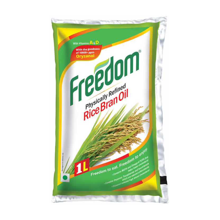 Freedom Physically Refined Rice Bran Oil