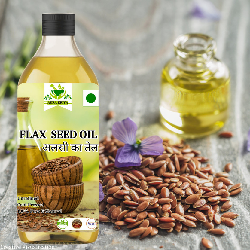 Aura Kriya Flaxseed Oil Enrich with Omega 3, 6 & 9