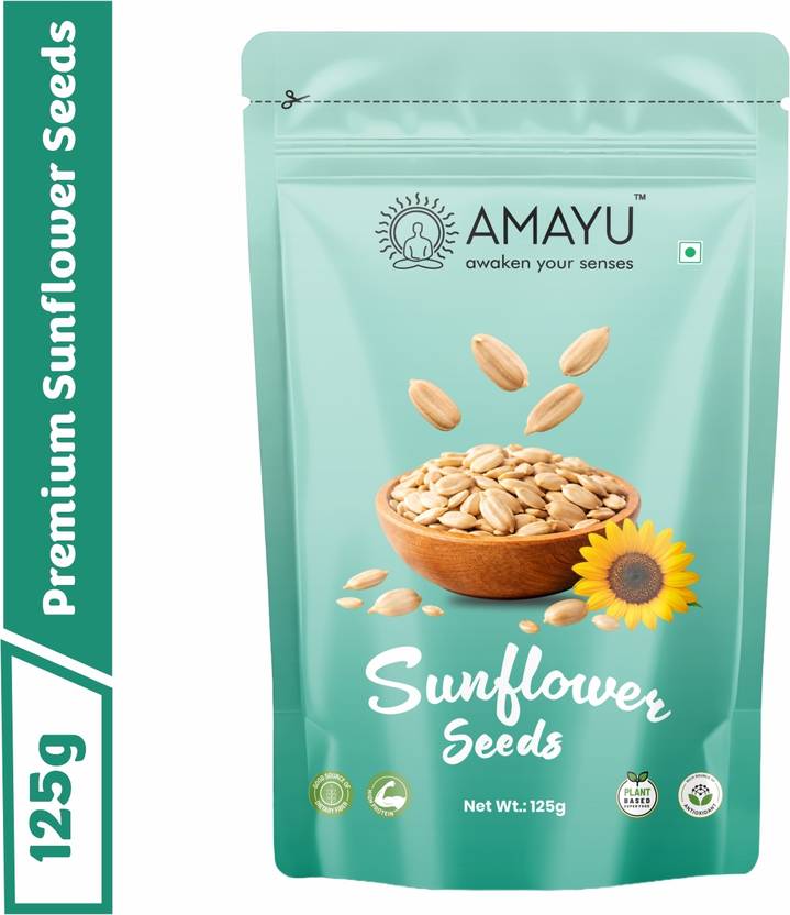 AMAYU Raw Sunflower Seeds for Eating | Edible Healthy Seeds | Rich in Protein & Fiber Sunflower Seeds