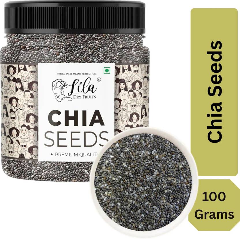 lila dry fruits Chia Seeds 100 gms Chia Seeds