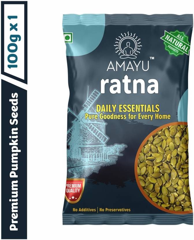 AMAYU Premium Pumpkin Seeds | Raw & Natural | High Protein Snack Pumpkin Seeds