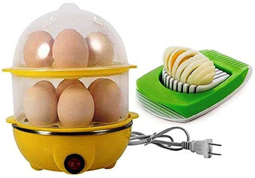 Croptil Double Layer Electric Egg Boiler Cooker Poacher For Steaming