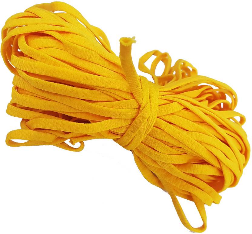 Aakriti Knitted Yellow Elastic