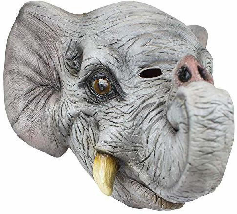 thumbnail image 2 of Ghoulish Productions Creepy Face Mask, Pale Halloween Mask. Creepy Pale Mask With Black Mouth And Eyes. CreepyMonster Line. Adult Mask One Size Latex Mask 2 of 14