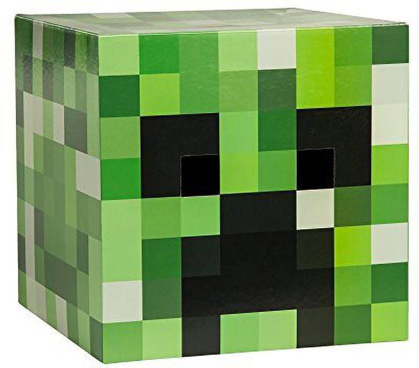 thumbnail: Jinx Minecraft Creeper Hoofdmasker Voor Volwassenen | Lichtgewicht Karton | Officiële Minecraft Merchandise